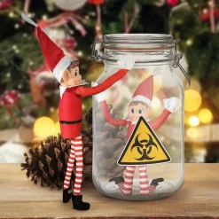 Elfe lutin farceur - 30 cm