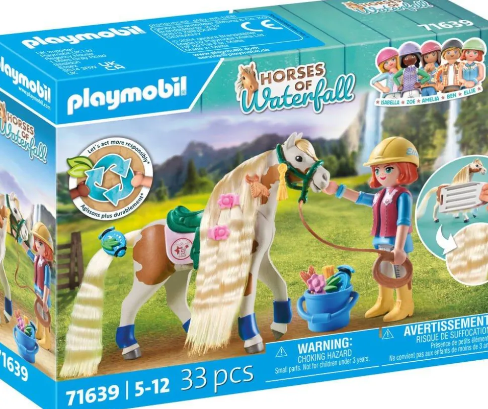 Ellie avec cheval - Playmobil Horses of the Waterfall 71639