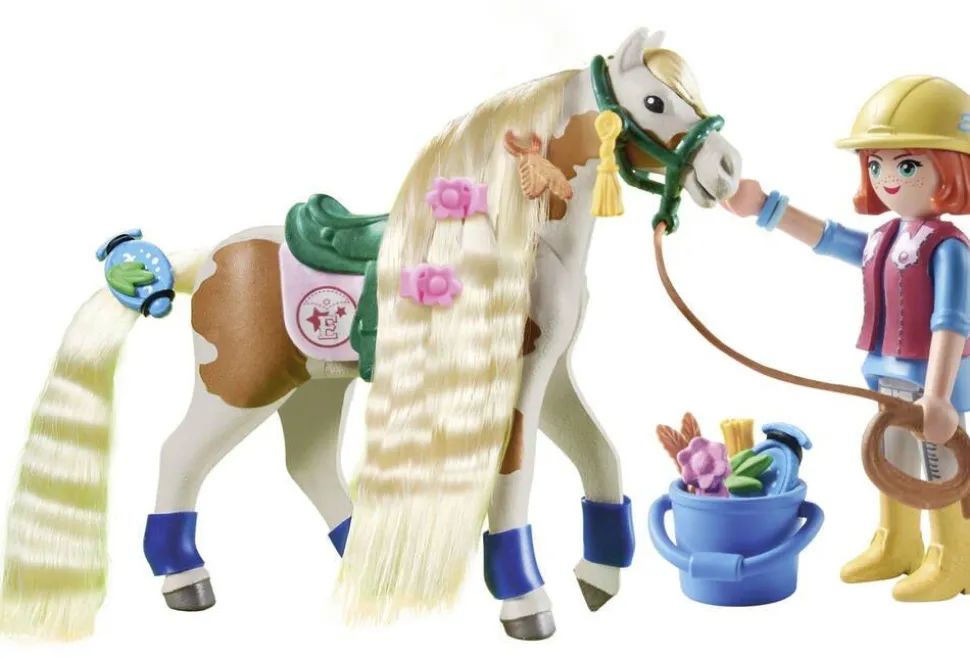 Ellie avec cheval - Playmobil Horses of the Waterfall 71639