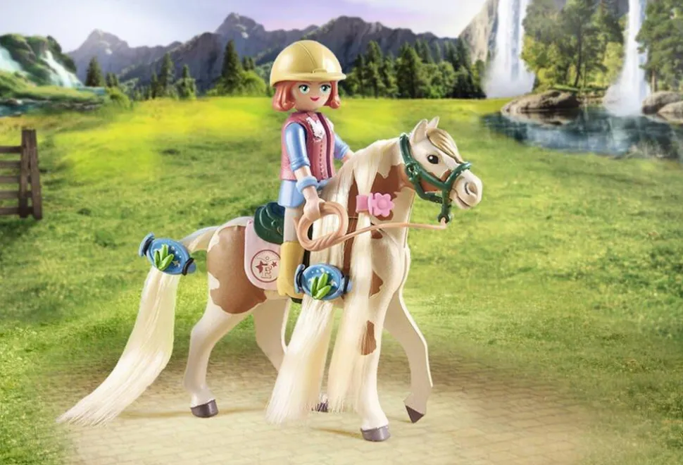 Ellie avec cheval - Playmobil Horses of the Waterfall 71639