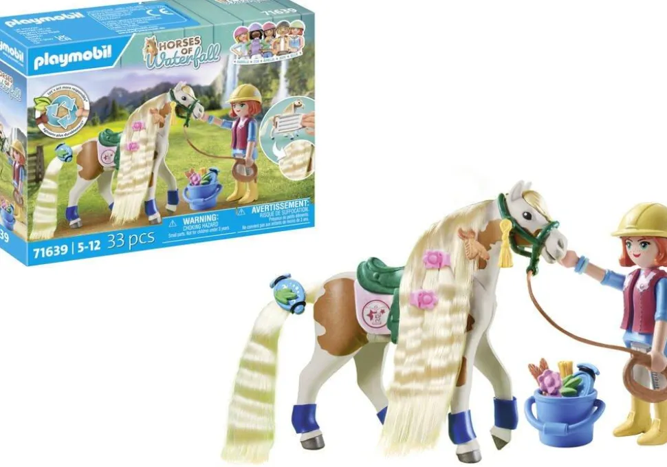 Ellie avec cheval - Playmobil Horses of the Waterfall 71639