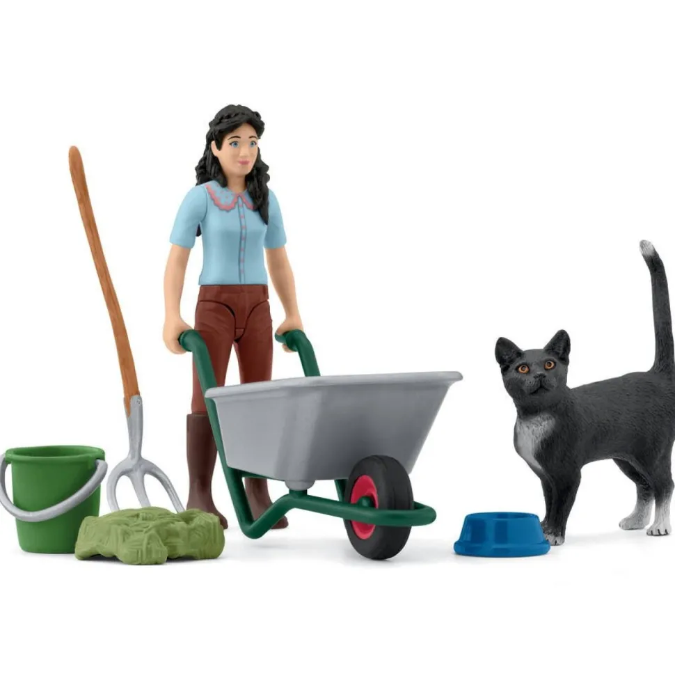 Emily prend soin des animaux - Mini monde Schleich