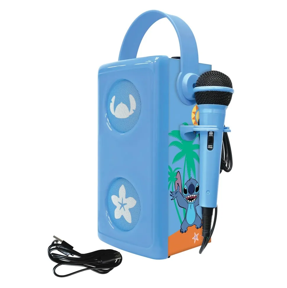 Enceinte bluetouth lumineuse Stitch