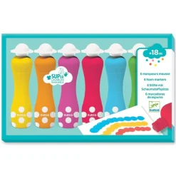 Ensemble De 6 Marqueurs Mousse Djeco