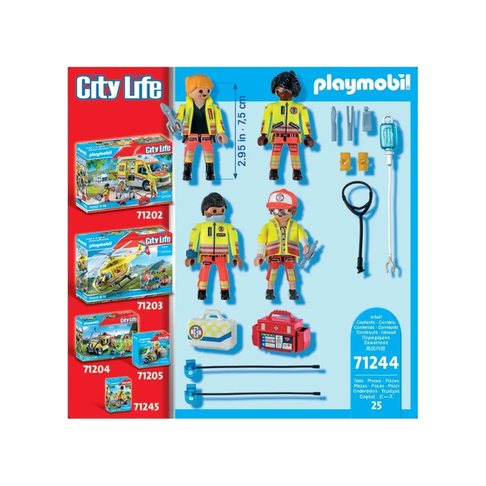 Equipe de secouristes Playmobil City Life 71244