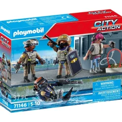 Equipes des forces spéciales - Playmobil City Action 71146