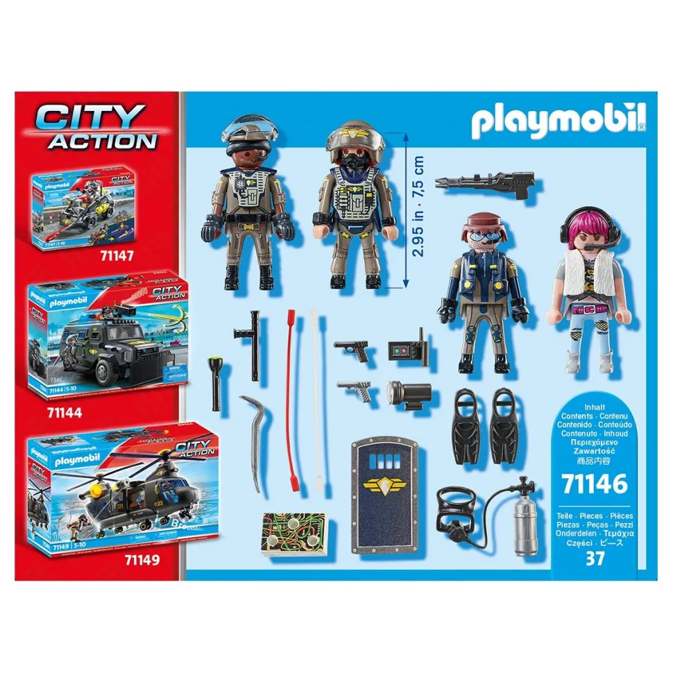 Equipes des forces spéciales - Playmobil City Action 71146