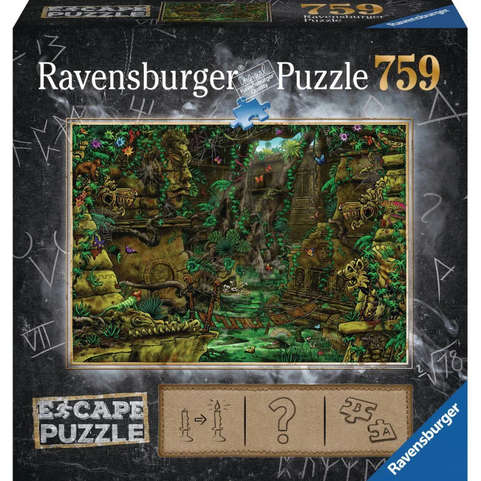 Escape puzzle 759 pièces - Temple Ankor Wat