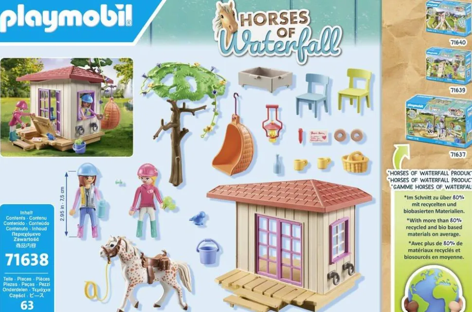 Espace détente avec cavalières - Playmobil Horses of the Waterfall 71638