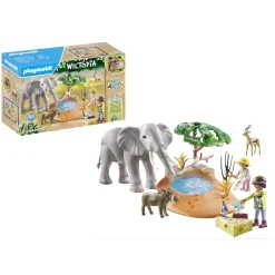 Explorateurs avec animaux de la savane Playmobil Wiltopia 71294