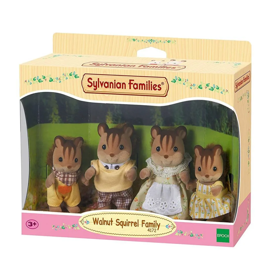 Famille écureuil roux - Sylvanian Families 3136
