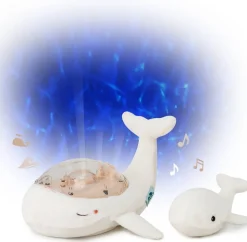 Famille de Baleines tranquilles blanches - Cloud B