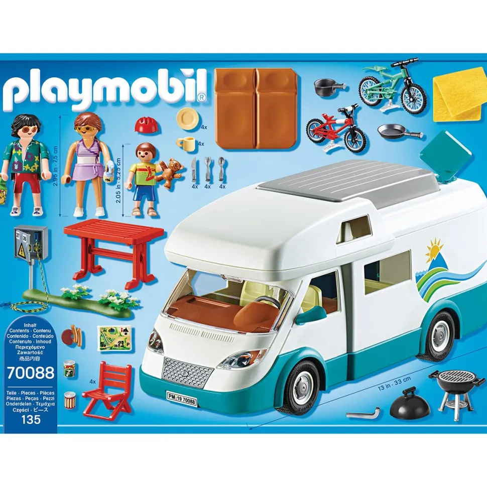Famille et camping-car Playmobil Family Fun 70088