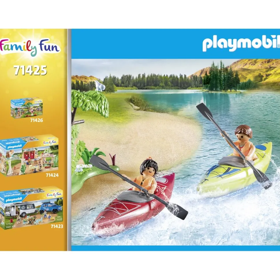 Famille et tente Playmobil 71425 Family Fun camping