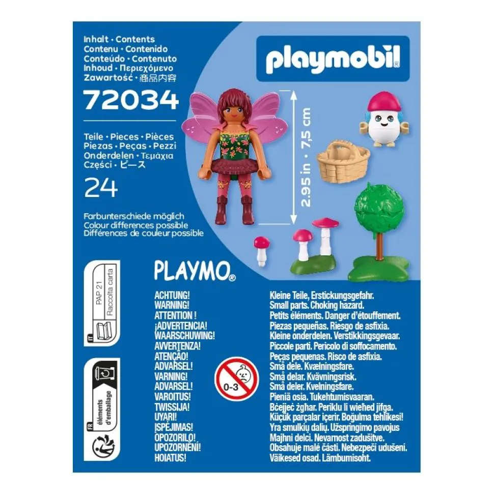 Fée avec son magicamiz Playmobil Spécial Plus 72034