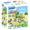 Ferme avec Tracteur Playmobil Junior 71656