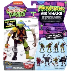 Figurine articulée 12 cm Tortues Ninja Mutations Mix & Match - Raphael