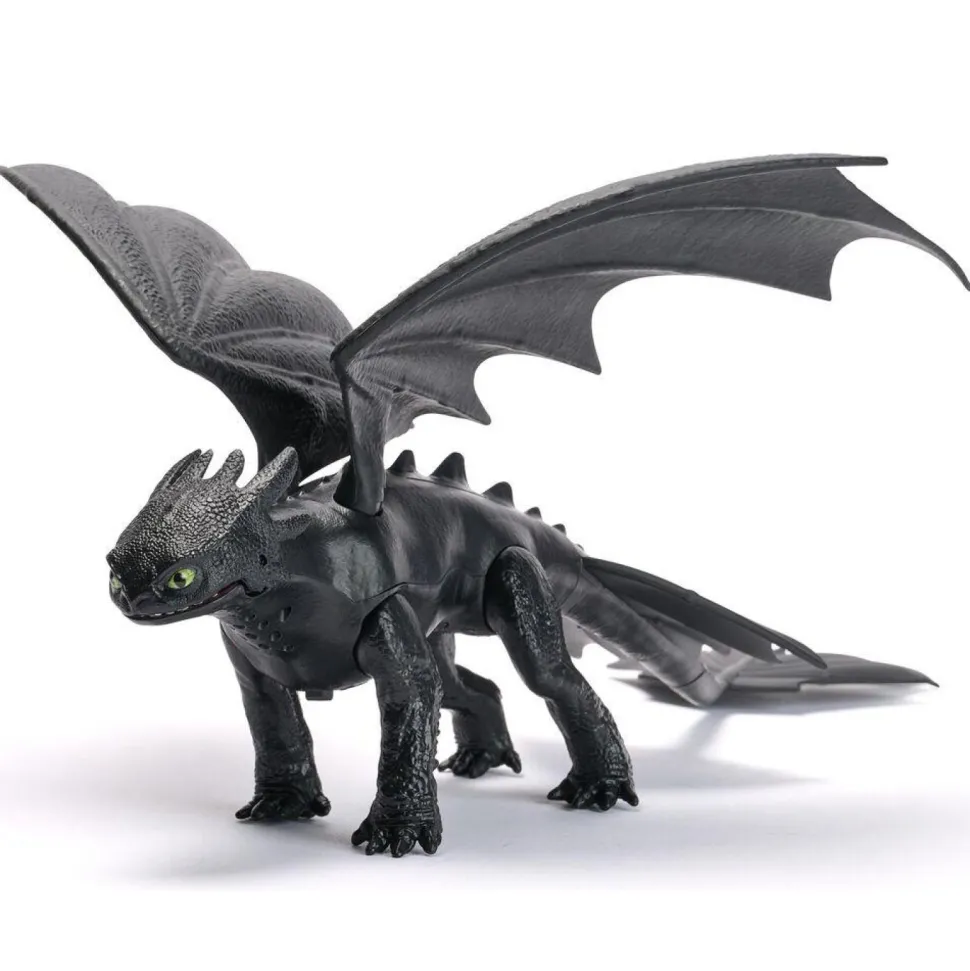 Figurine Dragon Krokmou - Dragons sonore 25 cm - Dragons Movie