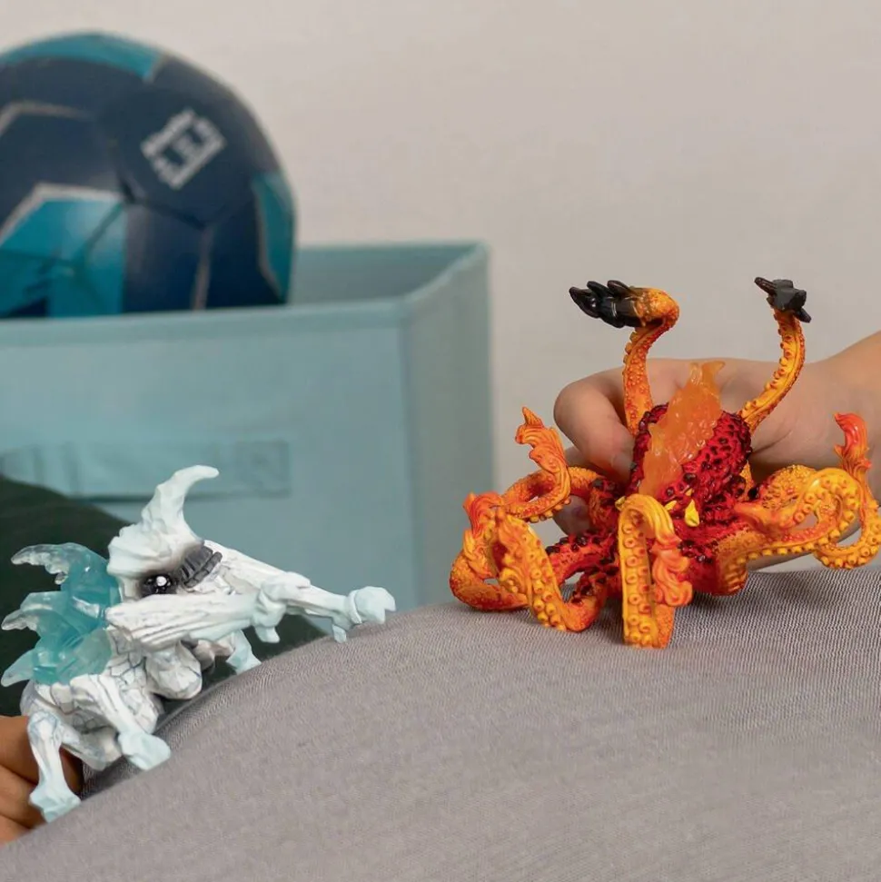Figurine Eldrador - Pieuvre de lave vs insecte de glace