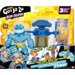Figurine Goo Jit Zu Hero Creator Tyro phosphorescent