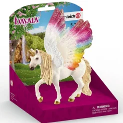 Figurine licorne ailée arc-en-ciel - Balaya
