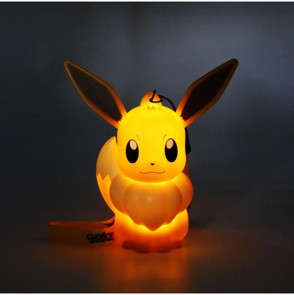 Figurine lumineuse Evoli avec dragonne - Pokemon