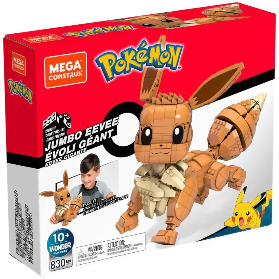 Figurine MEGA Pokémon Evoli à Construire