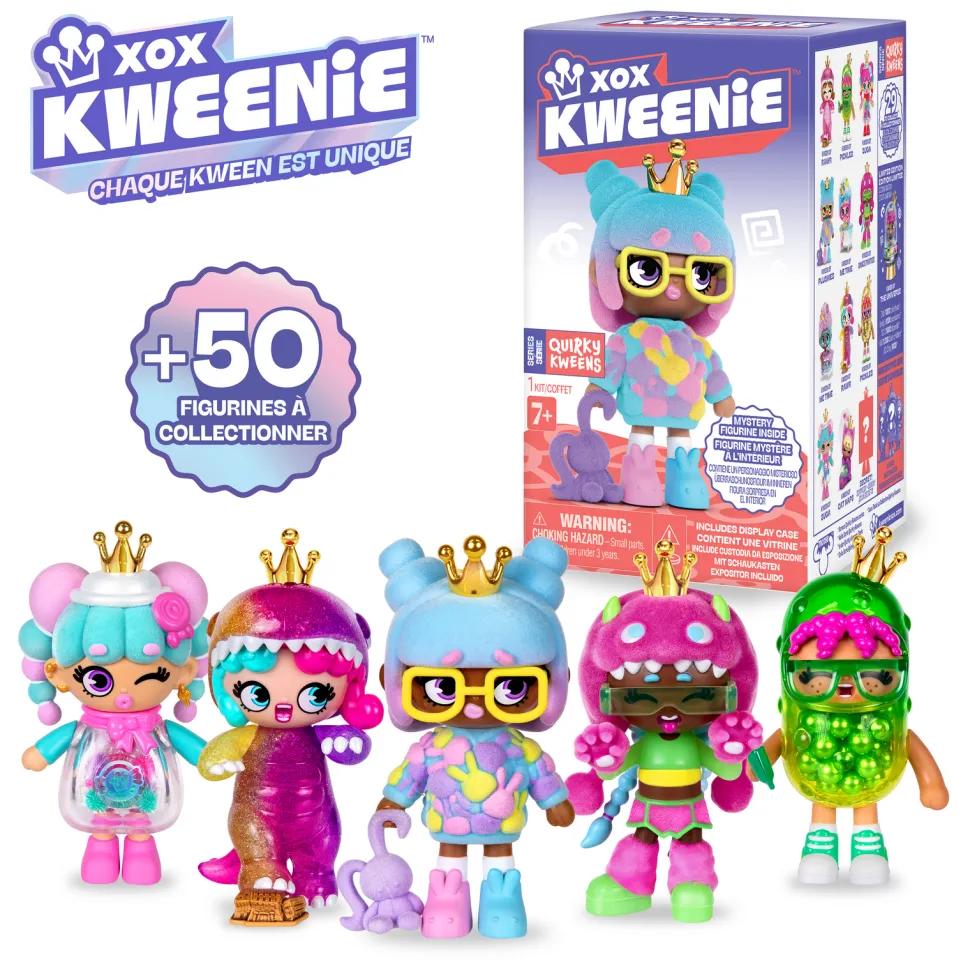 Figurine mystère XOX Kweenie Quircky 13cm