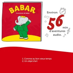 Figurine Tonie - Babar Les chasses aux trésors de Babar