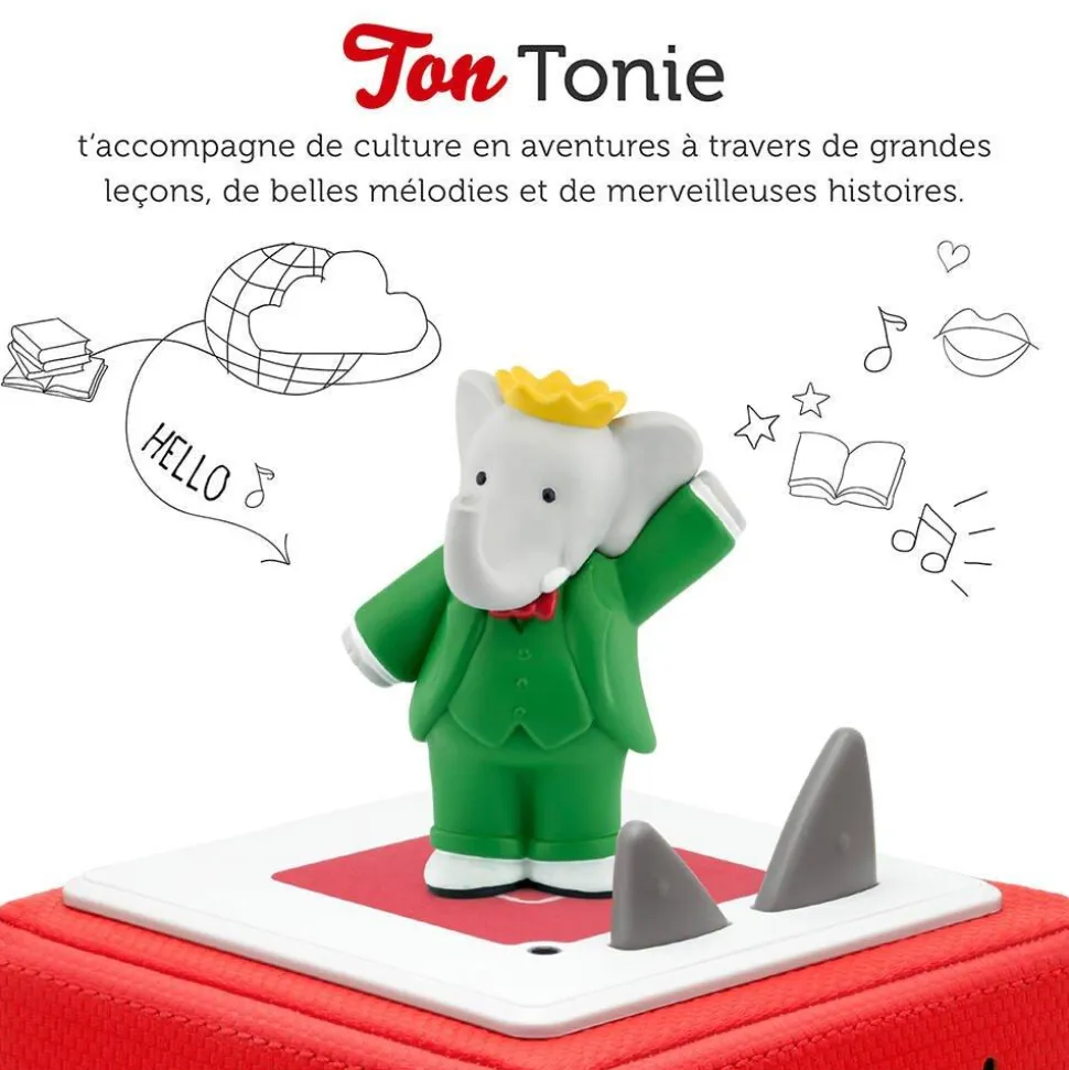 Figurine Tonie - Babar Les chasses aux trésors de Babar