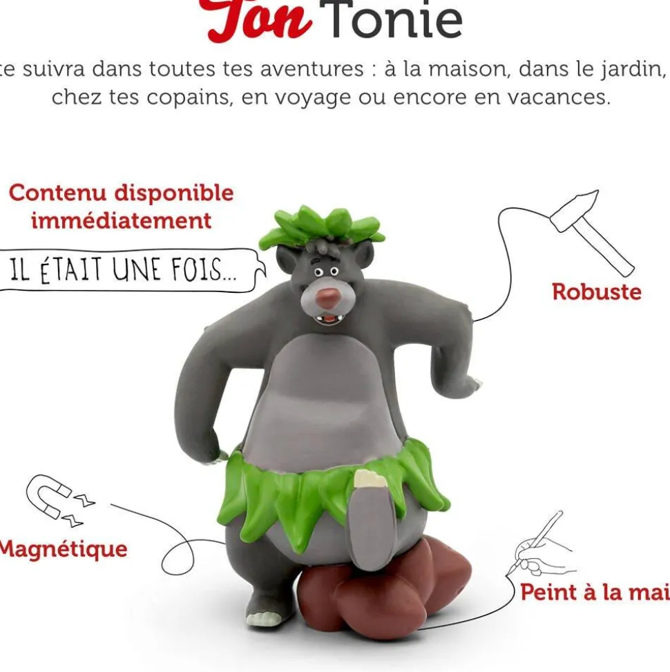Figurine Tonie - Balloo Le Livre De La Jungle