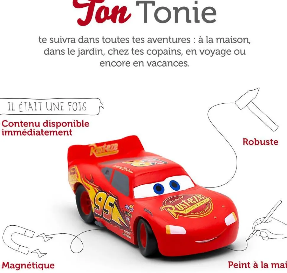 Figurine Tonie - Disney Cars Flash McQueen