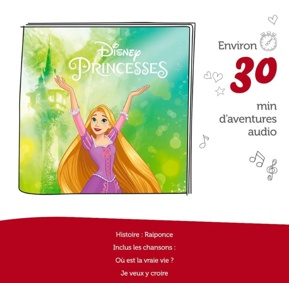 Figurine Tonie - Raiponce Disney Princesse