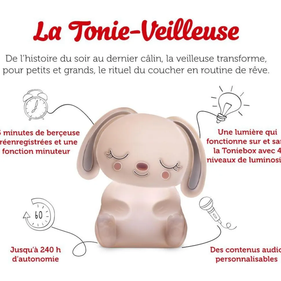 Figurine Tonie - Veilleuse doudou lapinou