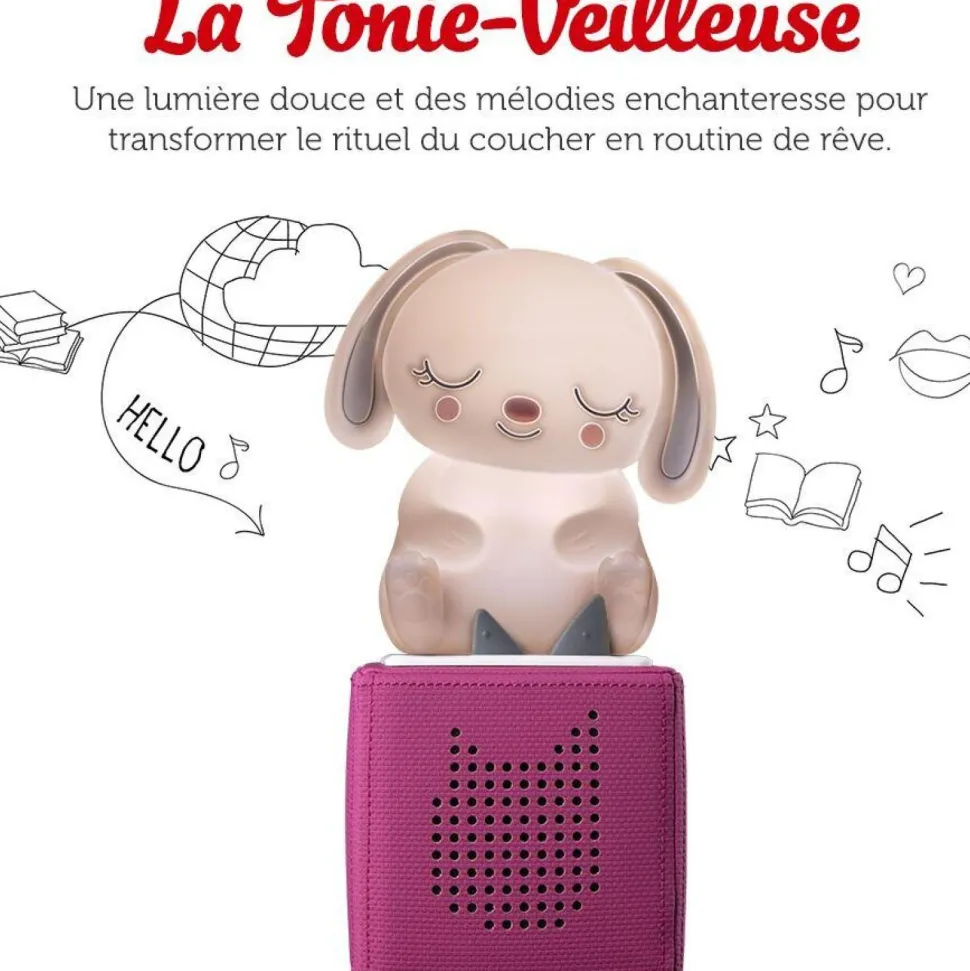 Figurine Tonie - Veilleuse doudou lapinou