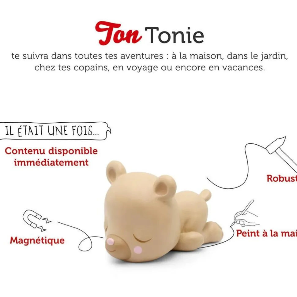Figurine Tonie La promenade de doudou nounours - Les copains du dodo