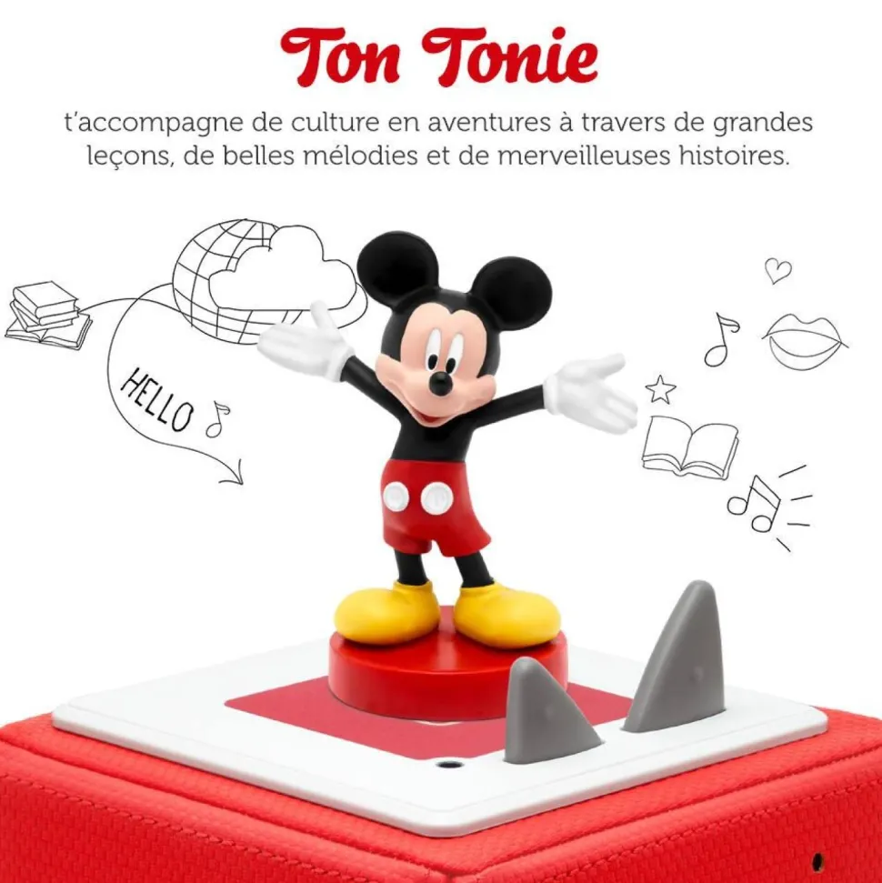 Figurine Tonie Mickey Mouse Vol à bord de Loverland Express - Mystère sur les rails