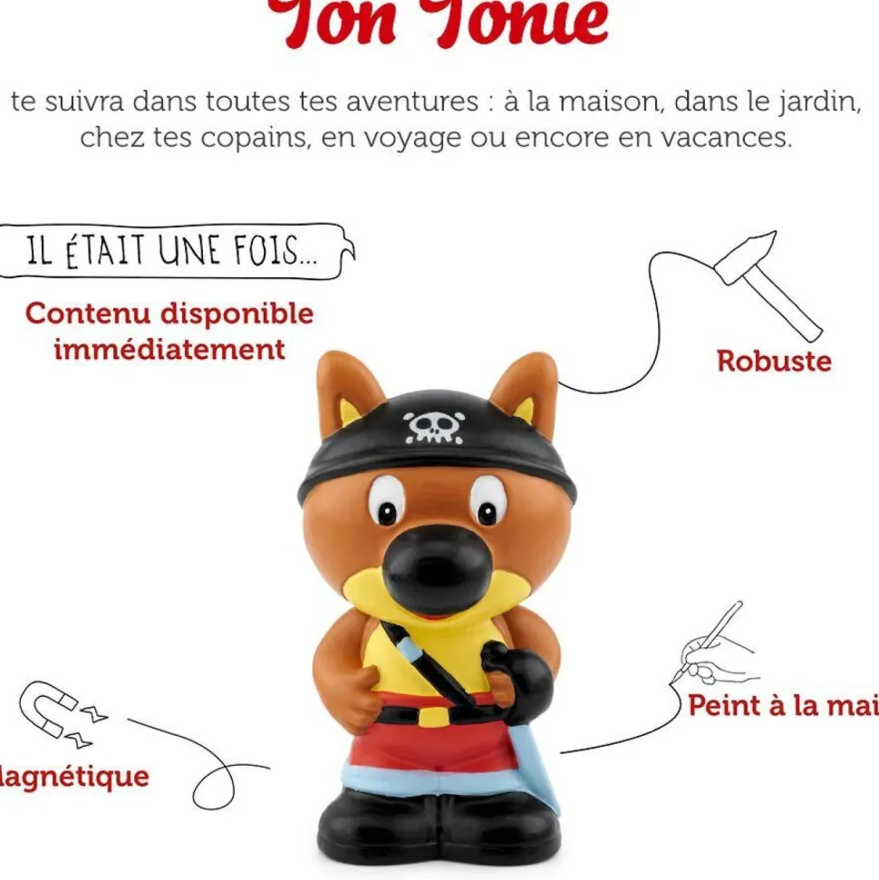 Figurine Tonie Mini Loup Pirate