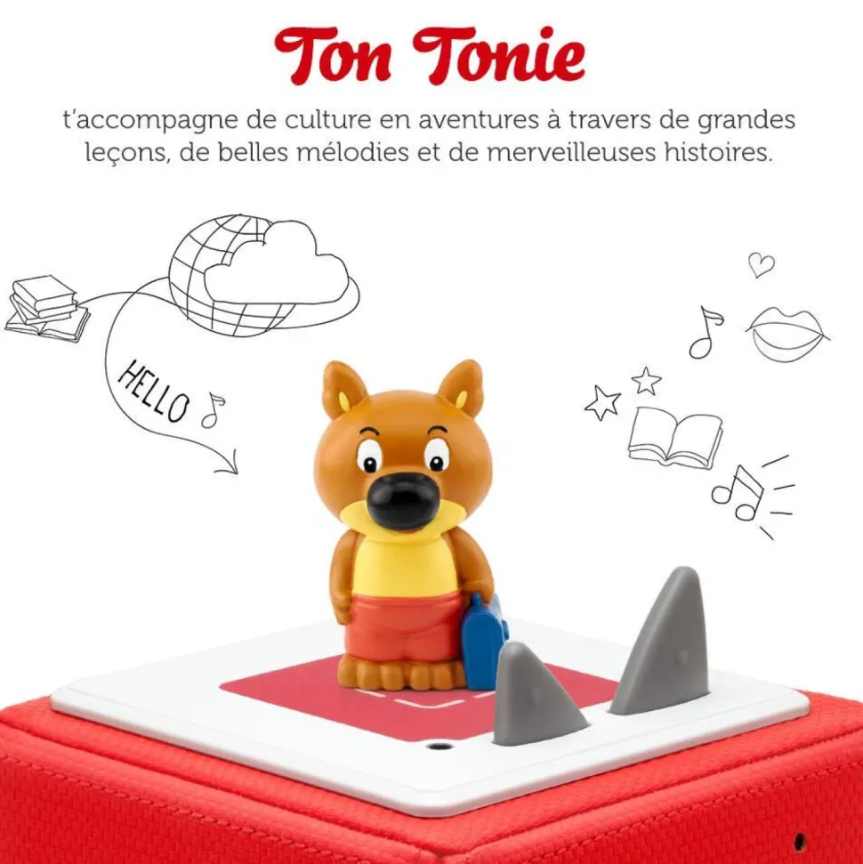 Figurine Tonie Mini Loup à l'école