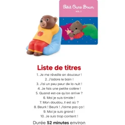 Figurine Tonie Petit ours brun Volume 3
