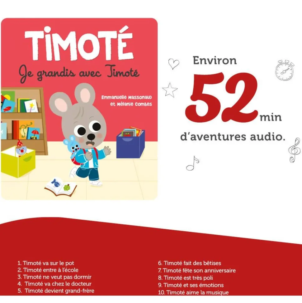 Figurine Tonies - Je grandis avec Timote