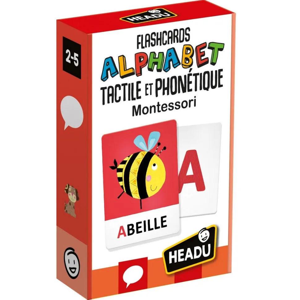 Flashcards Headu Tactile Montessori
