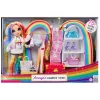 Garde robe arc en ciel avec poupée Rainbow High