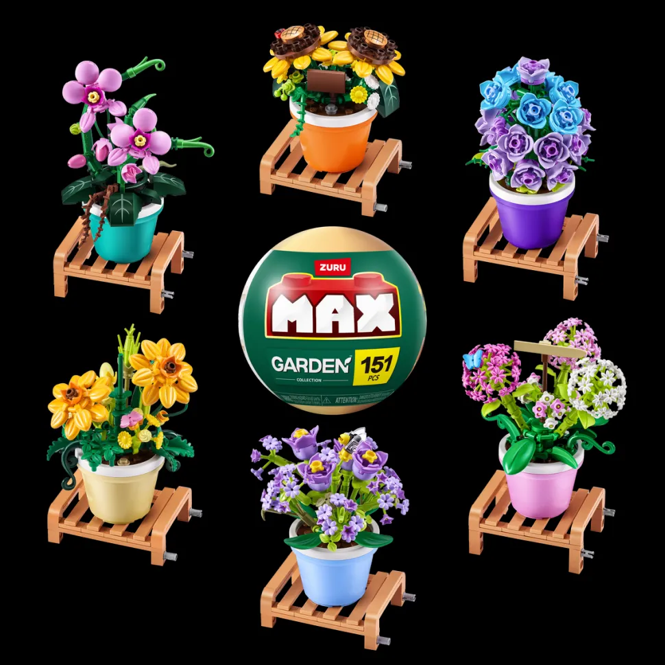 Garden plantes en pot - fleurs à construire MAX