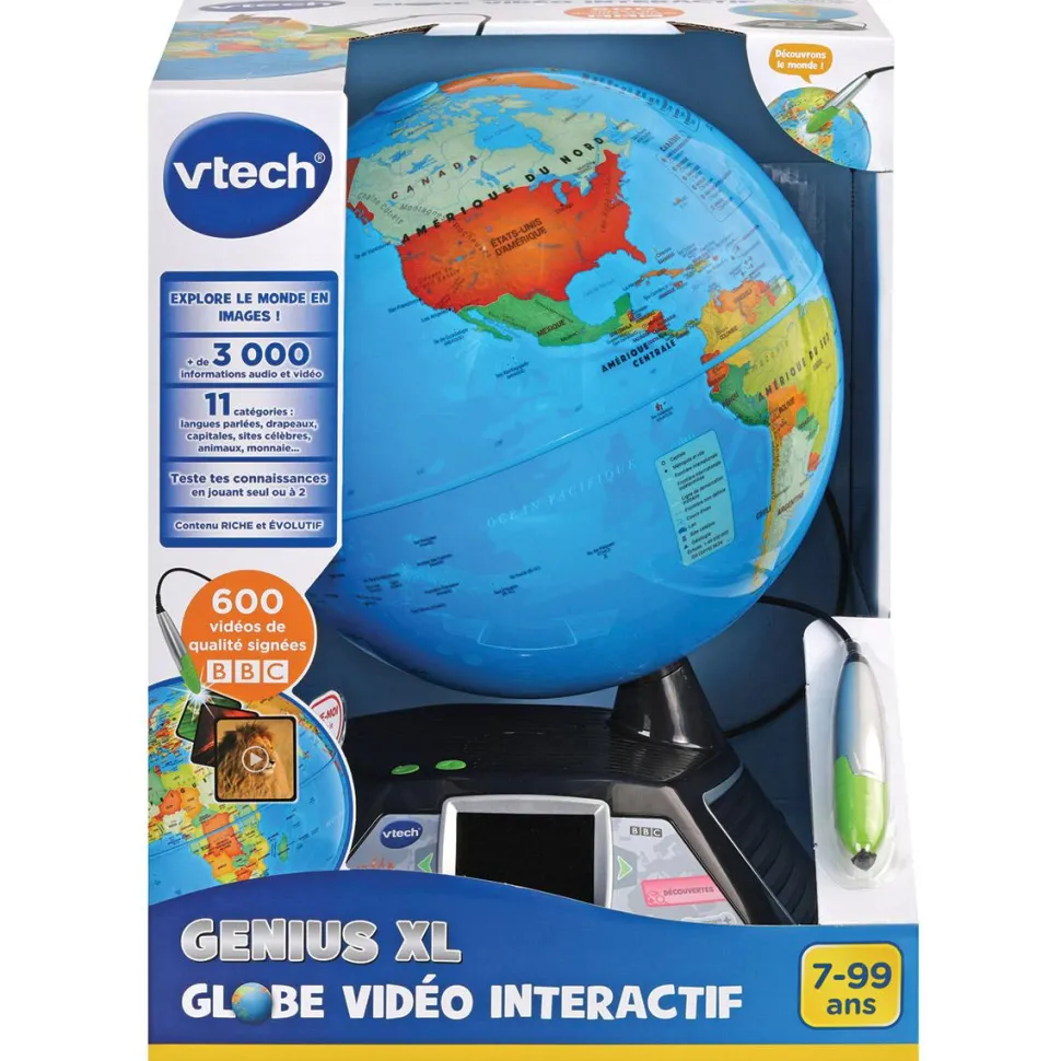 Genius XL : Globe vidéo interactif