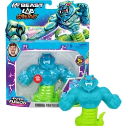 Goo Jit Zu - MrBeast Lab Stretchy hyper fusion Cobra Panthère