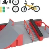 Grand skatepark avec modules