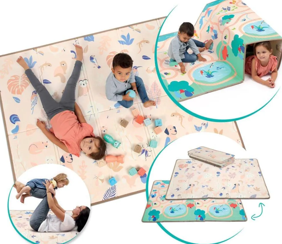 Grand Tapis Pliable Reversible