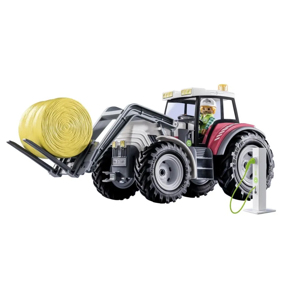 Grand tracteur électrique - Playmobil 71305