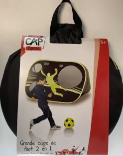 Grande Cage de Football Pop Up 2 En 1
